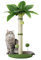 Arquiel Tiragraffi Per Gatti Rampicante In Sisal Premium, Con Foglie Palla Appesa E Palla A Molla, Adatto A Interno (65cm)