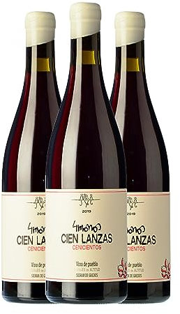 4 Monos Cien Lanzas Vinos de Madrid 75 cl Vino tinto (Caja de 3 Botellas de 75 cl)