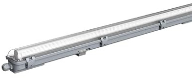 Kit de regleta LED IP65 + tubo de neón LED 150 cm T8 22 W – Unidad/blanco neutro 4000 K – 5500 K