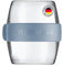Westmark pocket box Mini, práctico recipiente para preparar comidas para llevar, ideal para yogures, frutas, verduras, aperitivos, 400 ml (2 x 200 ml), sin BPA, azul