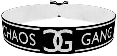Chaos Gang Stoffarmband - Abschlussklasse Armband für Damen und Herren - Handmade - Wasserfest & Verstellbar - Freundschaftsarmband für die Klassenabschlussfeier