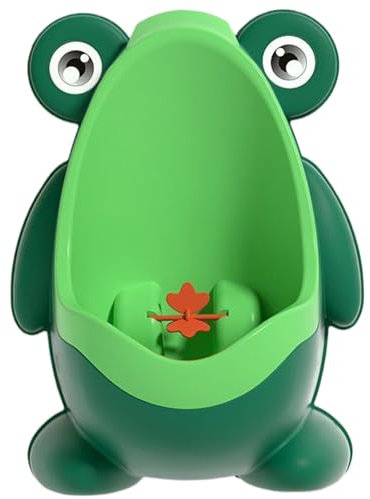 Urinoir pour les tout-petits garçons, tout-petit urinoir mignon mignon de grenouille murale urinaire pour les garçons des tout-petits avec une cible de visée drôle détachable capacité pp d'ent