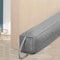 HooTown Zugluftstopper für türen, 107cm Schwerer Zugluftstopper tür Zugluftstopper Windstopper Türluftstopper für Schutz Zugstopper Türluftstopper Haustür Kältestopper für Türen & Fenster, Grau