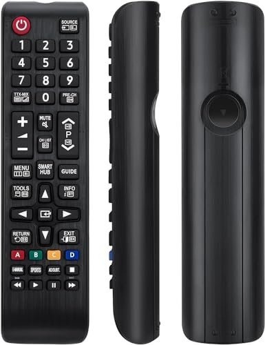 New Replacement Universal TV Remote Control for Samsung Smart TV 3D LCD LED, 4K remote control compatible for Smart TV with Buttons, Effortless Control, TVs Video