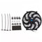 Car Fan, High Performance Engine Cooling Fan 12V Electric Radiator Fans 14 Inch Car Cooling Fan with Condensing Fan Mounting Kit