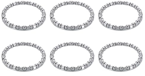 QUARKZMAN 6 Stück Kugellagerkäfige für Tretlager Fahrrad, 40mmx32mm(ADxID) Kugelring für Innenlager, Radlagerhalter und Nabe
