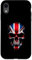 iPhone XR Skulls UK United Kingdom Flag Halloween Men Women Case