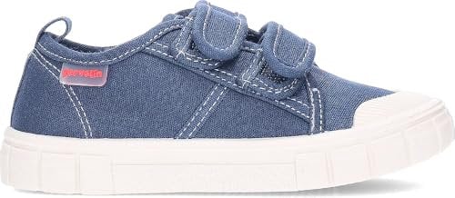 Garvalín - Zapatillas Barefoot de Lona Azules 252381-A089-27, Azul Marino