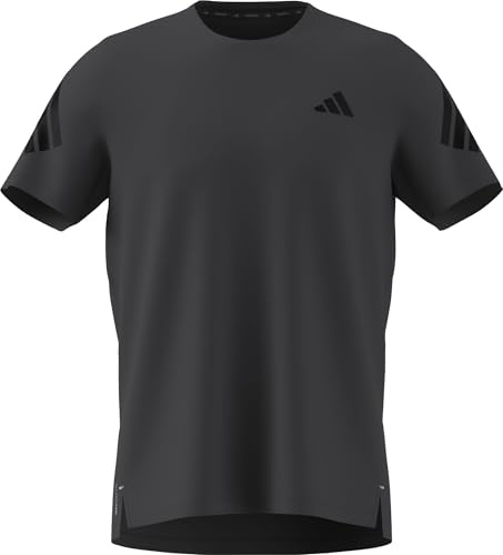 adidas Men's ADI365 Running Climacool Iconic T-Shirt, Grey six, L