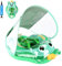 ROCKY&CHAO Bouée de natation pour bébé avec toit de protection solaire UPF50+, gonflable, siège de sécurité réglable, pour enfants de 6 à 36 mois, plus grand de 16 à 30 kg