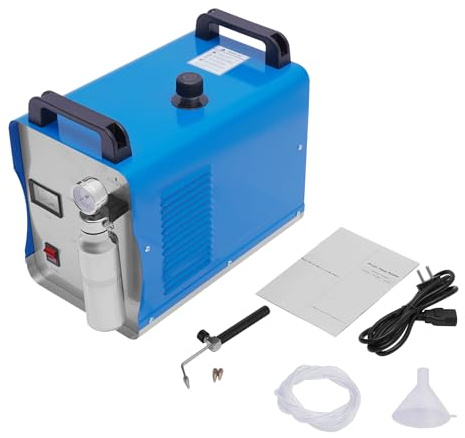 Saldatore, 400W 95L/H ossigeno saldatore con display digitale, fiamma regolabile, ossigeno idrogeno fiamma generatore