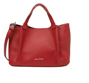 Marc O'Polo Schultertasche Umhängetasche Bellili Crossbody Bag Shiny Red rot