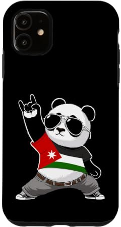 Jordanian Flag Men Women Kids Jordan Case for iPhone 11