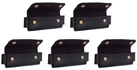 Alomejor Tärningspåse, PU-läder, Vattentät, Lång, 12 X 4 X 2,5 Cm | Tärningspåse, PU-material, sammetfoder, bordsanvändning, rollspel, brädspelskompatibel, KTV-sammankomster