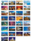 30 Pcs Künstlerische Postkarten Ansichtskarten Reisefoto Souvenir Geschenkkarten, um die Welt 2