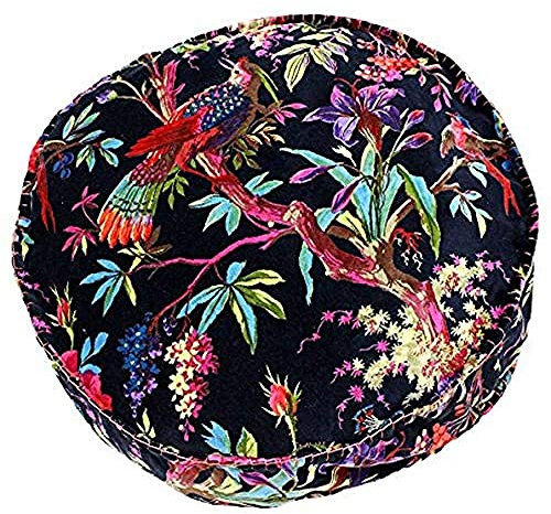 Riva Paoletti Paradise 50X12 RD C/Case Black, Cotone, Nero, 50x12cm