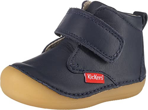 Kickers Sabio Stivaletto, Unisex - Bimbi 0-24, Blu (Marine Foncé Perm 102), 22 EU