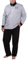 SLOUCHER Tuta in Pile da Uomo in Taglia Forte, Colore:brizzolato, Größe Textil:3XL