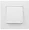 LEGRAND Pulsador de Pared 6A, Gama Niloé Monobloc, Mecanismo Completo con Marco, Blanco, 396428