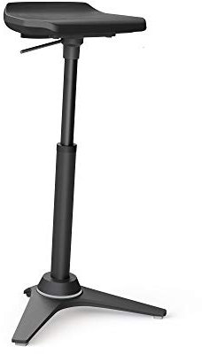 aeris Muvman Industry High Stehhocker – ergonomische Stehhilfe – Arbeitsstuhl für gesundes und aktives Sitzen und Stehen – Stehstuhl höhenverstellbar mit 60-93 cm Sitzhöhe