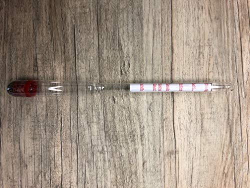 Eigenmarke Lakeprüfer Lakeprober Pökelmesser Salzlake Salzwaage Pökeln Aräometer 18 cm