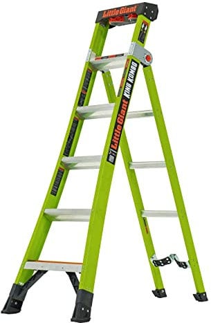 Escalera de Fibra de Vidrio King KOMBO 5 peldaños – LIG-13610