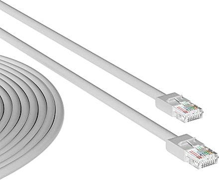 Reolink RJ45 Cat-5 Câble Ethernet Réseau Internet de 30 mètres (98 ft), Compatible Caméra PoE Kit Vidéo Surveillance