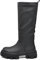 IF Fashion Stivali Anfibi Alti Scarpe da Donna Alti ginocchio Equitazione Platform Carro armato Carrarmato G662 Nero N.38