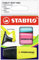 STABILO - Textmarker - BOSS MINI - 3er Pack - gelb, blau, pink
