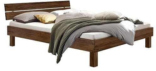 Hasena Trento Bett Prato 20 Kopfteil Ello Nussbaum 2023 160x200