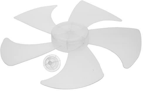 Hemobllo Pale De Ventilateur Universelle En Plastique À 5 Feuilles Pales De Ventilateur Transparentes Sur Pied Pale De Ventilateur De Remplacement 350Mm