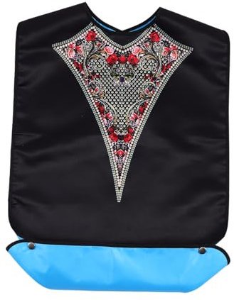 CLISPEED Kostüme Für Erwachsene Erwachsener Isst Lätzchen Kleidung Altmodisch Fräulein Schal Polyester Esslätzchen Für Erwachsene