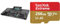 Denon DJ SC LIVE 4 - Standalone DJ Controller, 4-Channel Mixer, Amazon Music Unlimited Streaming & SanDisk 256GB Extreme microSDXC card + SD adapter + RescuePRO Deluxe, up to 190MB/s