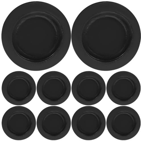 Toyvian 10 Stück Sparschweinstopfen Gummi Sparschwein Stopper Ersatz Sparschwein Bodenabdeckung Für Löcher Münzbank Geldsparbox (32 Mm)