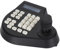 Garsent Analoger 3D-Tastatur-Joystick-Schwenk-Neige-Zoom-Controller, für Analoge CCTV-PTZ-Dome-Kameras, PELCO D/P RS485, 3D-PTZ-Kamera-Tastatur-Controller, LCD-Display (EU-Stecker)