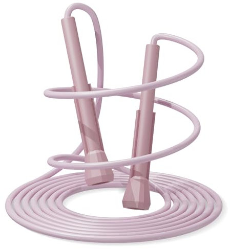 Flintronic Corda per Saltare, 2,8 m Corda Da Salto Regolabile, Salto della Corde con Impugnatura Antiscivolo, PVC 5mm, Corda per Fitness, Perdita di Peso, Allenamento, per Uomini e Donne Bambini