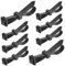 MVQPER 8 PCS Tree Ties Traps, Plant Ties Heavy Duty,Tree Traps Adjustable,Tree Shrub Support Ties for Support Tree Shrub,30 x 1.3 x 0.18cm
