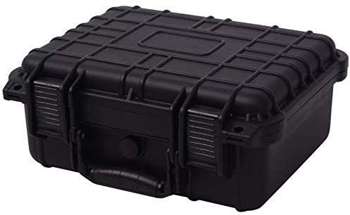 Kavolet Gefahrgutkoffer Universalkoffer Werkzeugkoffer Schutzkoffer Aktenkoffer Transportkoffer Gerätekoffer Kamerakoffer Staukasten mit Druckventil und Schaumstoffpolsterung 35x29.5x15 cm
