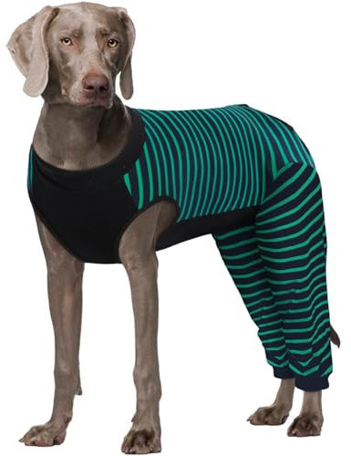 Kuoser Hundebody Nach Op Und Kastration - Op Body Für Hündin - Grün 4XL
