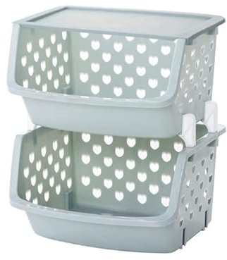 Organizador de isla de cocina, cesta de almacenamiento para necesidades diarias, multicapa, estante para verduras, cesta de almacenamiento de frutas, estante de secado de platos, 2 niveles