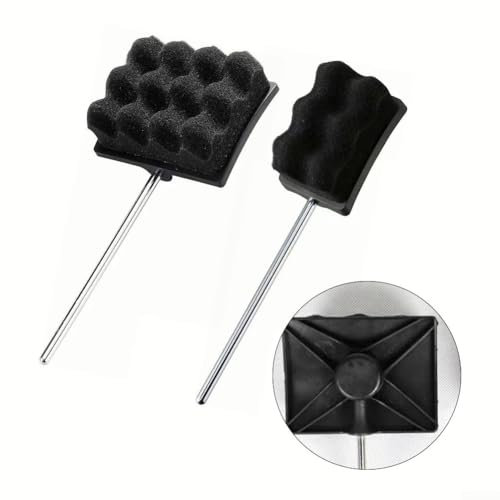 Essential Equipment Bass Drum Soft Sound Beater kompatibel mit verschiedenen Setups (B)