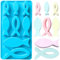 Silikonform Fisch, 8 Gitter Silikonform Fische Silikon Gießform Silikonformen，Kommunion Deko für Schokolade, Kuchen, Pudding.