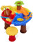 Warmiehomy Sand Water Table, Kids Outdoor Sandpit, Water Sand Play Tables for Boys Girls 3 4 5 Years, Activity Sensory Table Summer Beach Toy for Outside Backyard Garden Playroom