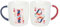 Something Different Her Ladyship & His Lordship Couple Mug Set (Pack of 2) (One Size) (White/Navy/Red)