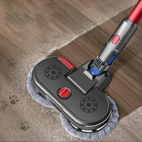 Mocio elettrico Wet & Dry per Dyson V7, V8, V10, V11, con serbatoio dell'acqua e panni riutilizzabili