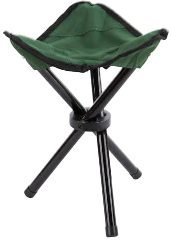 Unibos | Folding Stool Tripod Tall Lightweight Camping Chair Stool Compact Portable Fishing Tripod Collapsible for Outdoor Travel Walking Garden Backpack Hold Up 100 KG