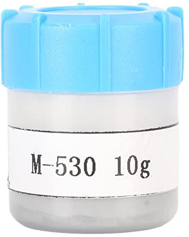 Thermal Paste High Conductivity Effective Dispersion for CPU GPU LED IC with Scraper, Finger Sleeve, Alcohol Pad for Easy Application (10g)