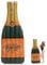 SWEETBIUTI Pool Floats, 75x31.5x8 Inflatable Champagne Bottle-shaped Pool Lounger PVC Floaties High Buoyancy Summer Lounger Float Floats, Floaties, Float