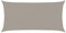 HOMTAKIE Voile d'ombrage 160 g/m2 rectangulaire Gris Clair 3x6 m PEHD