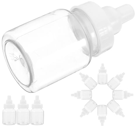 EPIGEIST Babyparty Flaschen aus Pp Dekorative Milchflaschen Form 12 Stück Gastgeschenkbox für Babyparty und Geburtstagspartys